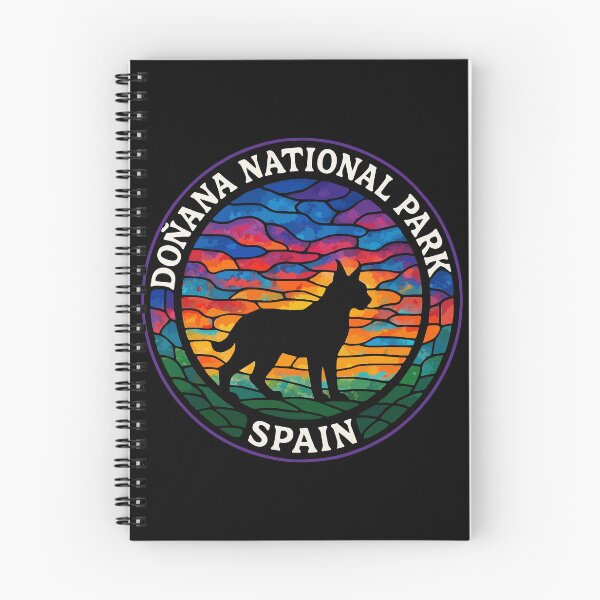 Item preview, Donana National Park Spain Stained Glass Art Travel designed and sold by TomFrontierArt.