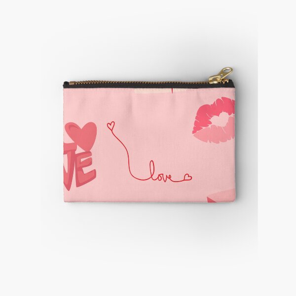 Item preview, Cute Pink Retro Valentine Cherry and Love Letters Sticker Pack designed and sold by NinaVibeStudio.