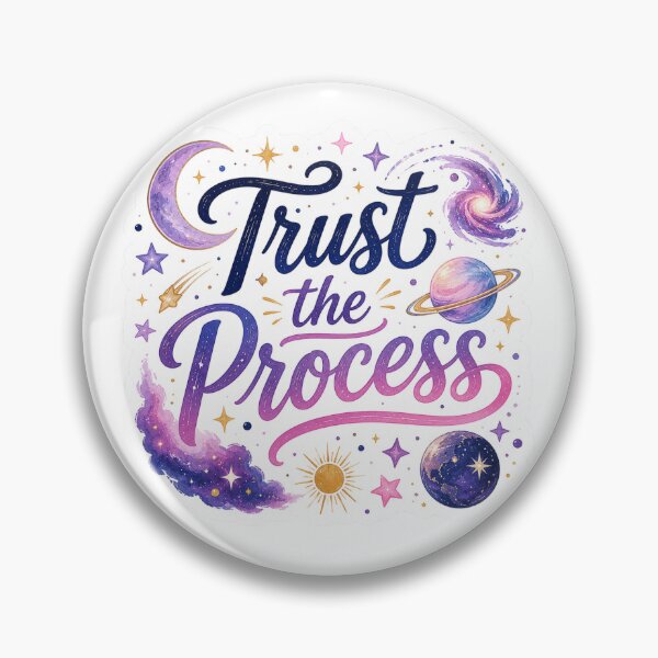 Item preview, Trust the Process Cosmic Design designed and sold by PriyankaSonara.