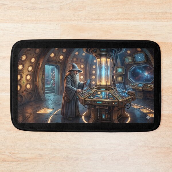 Item preview, Gandalf in the TARDIS  designed and sold by WiseBow.