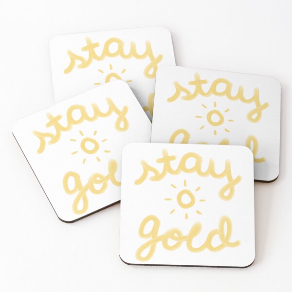 Item preview, Stay Gold Outsiders designed and sold by JoyMadeArt.
