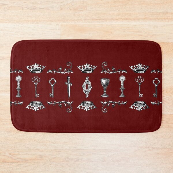 Item preview, Medieval Revival Pattern (red) designed and sold by EmiliaMoscovich.