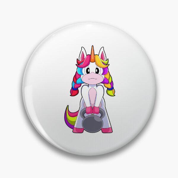 Item preview, Unicorn Bodybuilder Dumbbell Bodybuilding designed and sold by Snabdesign84.
