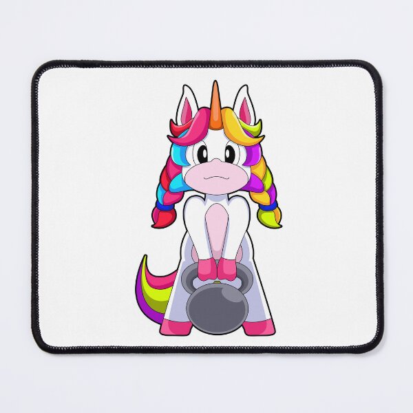 Item preview, Unicorn Bodybuilder Dumbbell Bodybuilding designed and sold by Snabdesign84.