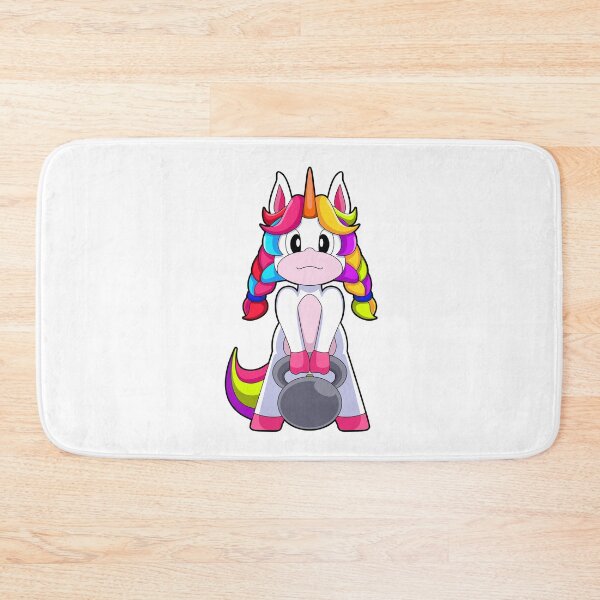 Item preview, Unicorn Bodybuilder Dumbbell Bodybuilding designed and sold by Snabdesign84.