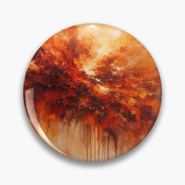Item preview, Radiant Orange Red Abstract Art Print 36x24 designed and sold by Joey Santiago.