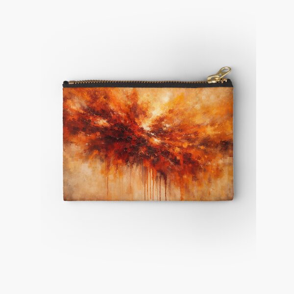 Item preview, Radiant Orange Red Abstract Art Print 36x24 designed and sold by Joey Santiago.