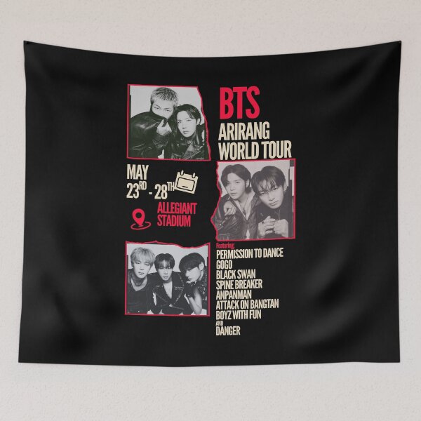 Item preview, Arirang in Las Vegas Concert Poster with Secret Song designed and sold by HooligalienCo.