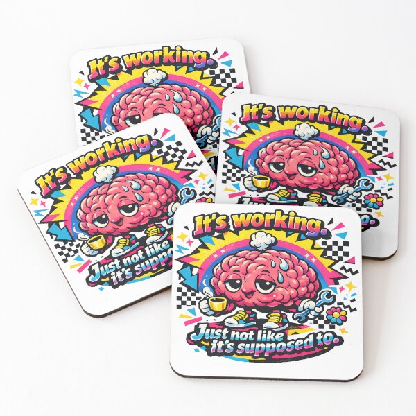 Item preview, 90s Brain It's Working. Just Not Like It's Supposed To. designed and sold by Lee Hiller Designs.