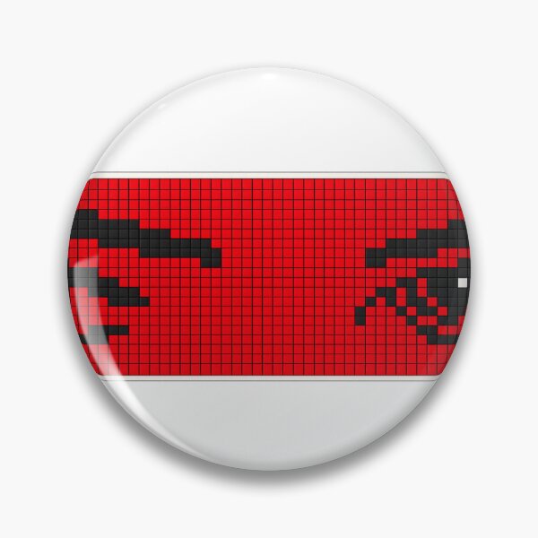 Item preview, Eyes Sticker – Red Edition designed and sold by Tkhtbrand.