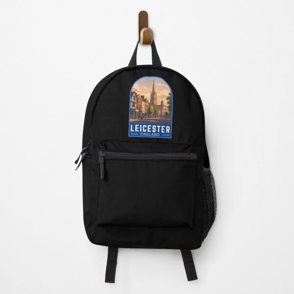 Item preview, Leicester (East Midlands) England, Vintage Travel Art Emblem designed and sold by MaateoDesign.