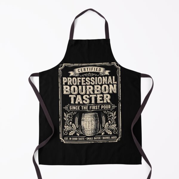 Item preview, Certified Professional Bourbon Taster Since the First Pour Vintage Whiskey Shirt designed and sold by ArcaneArtistry.