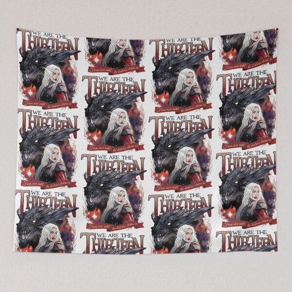 Item preview, We Are The Thirteen Dragon Queen Fantasy Graphic designed and sold by b3ida-zl.