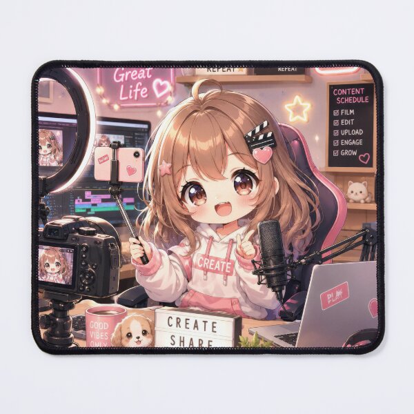 Item preview, Cute Chibi YouTuber Creator designed and sold by konkapo00.