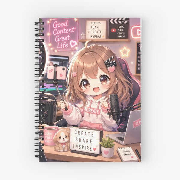 Item preview, Cute Chibi YouTuber Creator designed and sold by konkapo00.