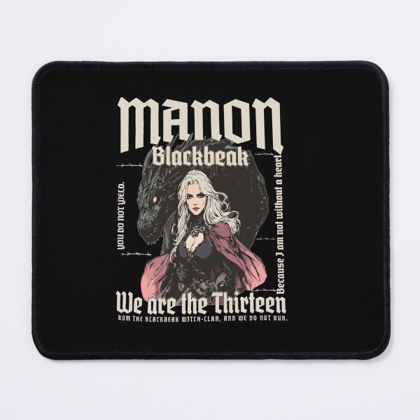 Item preview, Manon Blackbeak We Are The Thirteen Throne of Glass Fan designed and sold by b3ida-zl.
