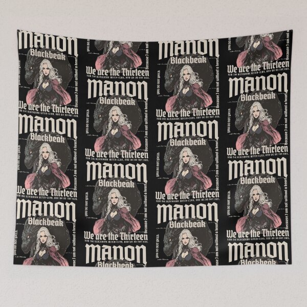 Item preview, Manon Blackbeak We Are The Thirteen Throne of Glass Fan designed and sold by b3ida-zl.