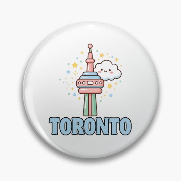 Item preview, Toronto Canada Kawaii Cute  Travel Aesthetic designed and sold by Snowy Studio Designs.
