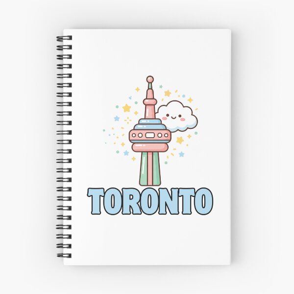 Item preview, Toronto Canada Kawaii Cute  Travel Aesthetic designed and sold by Snowy Studio Designs.