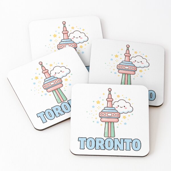 Item preview, Toronto Canada Kawaii Cute  Travel Aesthetic designed and sold by Snowy Studio Designs.