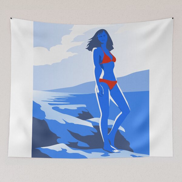 Item preview, Modern Coastal Print designed and sold by Studio pod Burom.