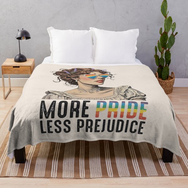 Item preview, More Pride Less Prejudice, Proud Ally, Pride Month, LGBTQ,LGBTQ Gift,Pride Parade Lesbian designed and sold by toongstudio.