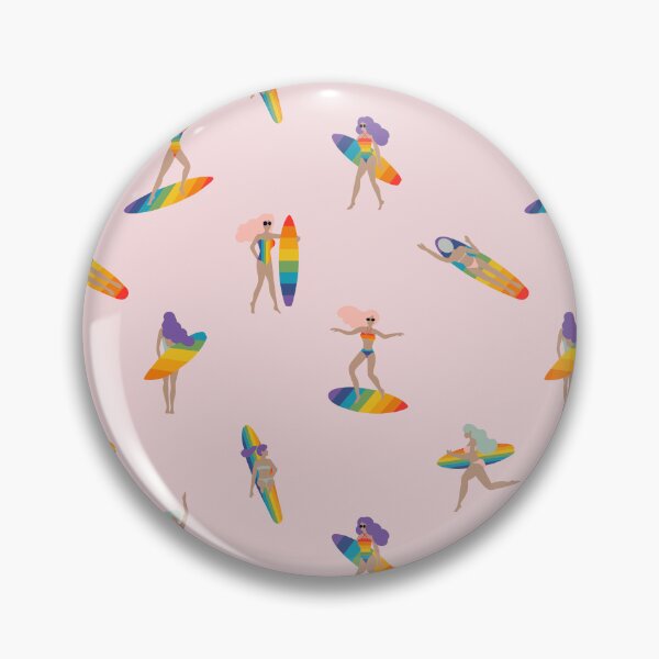Item preview, Summer Rainbow Pride Surf Party designed and sold by cafelab.