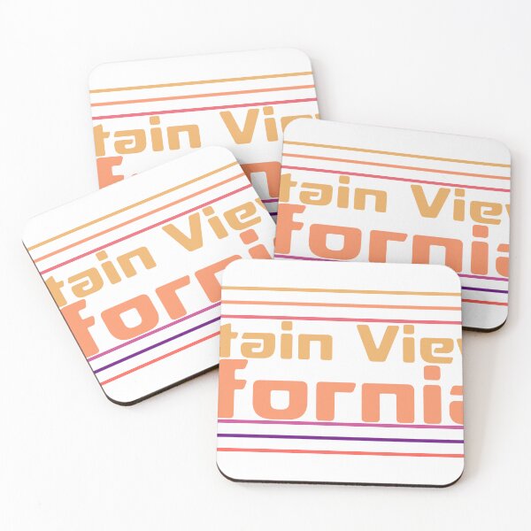 Item preview, Mountain View California City Marked On Map designed and sold by TheIconSmith.