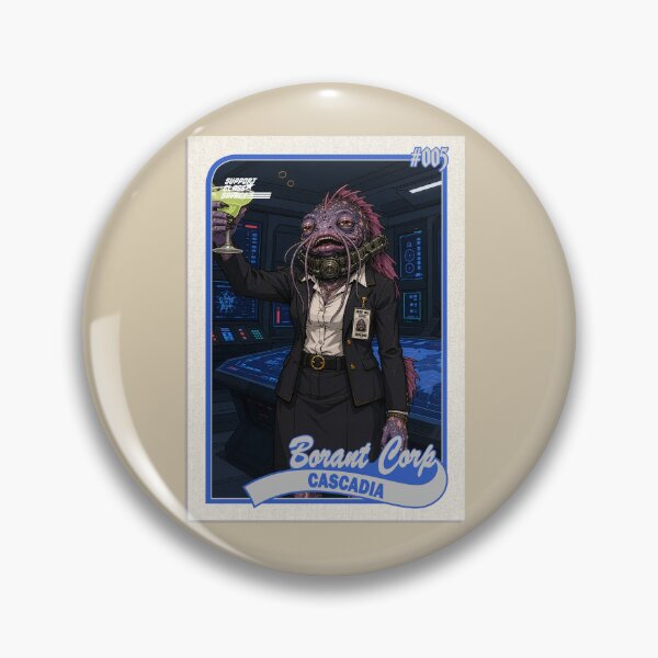 Item preview, Trading Card #005: Borant Corp - Cascadia | Dungeon Crawler Carl Fan Design designed and sold by SupportClassSavage.
