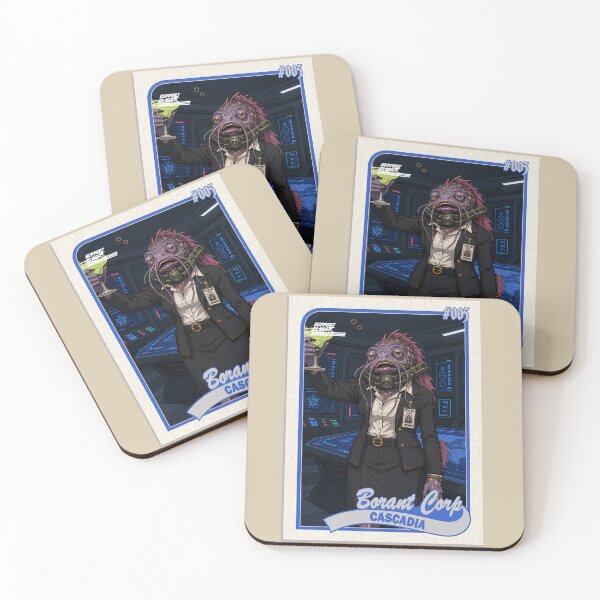 Item preview, Trading Card #005: Borant Corp - Cascadia | Dungeon Crawler Carl Fan Design designed and sold by SupportClassSavage.