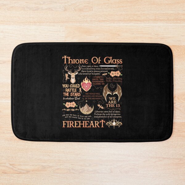 Item preview, Throne of Glass Fireheart Rattle The Stars Bookish Fantasy designed and sold by b3ida-zl.