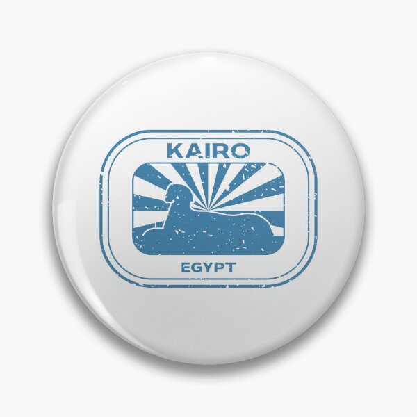 Item preview, Vintage Cairo Egypt Travel Stamp designed and sold by RickTShop.