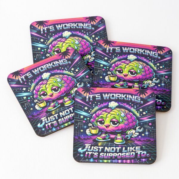 Item preview, 90s Brain It's Working. Just Not Like It's Supposed To. designed and sold by Lee Hiller Designs.