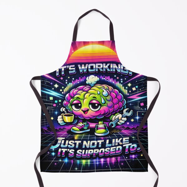Item preview, 90s Brain It's Working. Just Not Like It's Supposed To. designed and sold by Lee Hiller Designs.