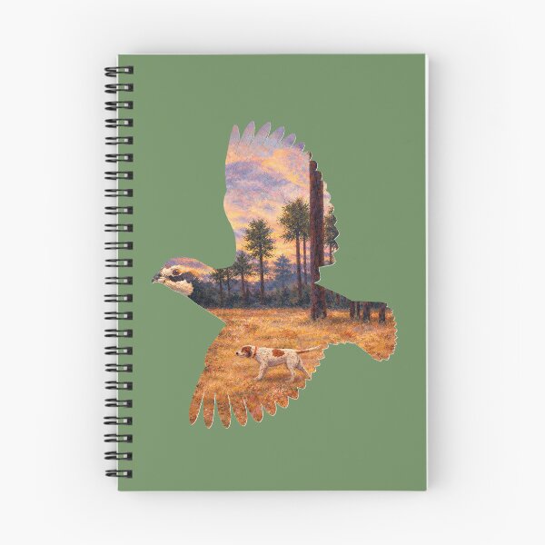 Item preview,  bird dog painting in quail silhouette designed and sold by Seyahshop.
