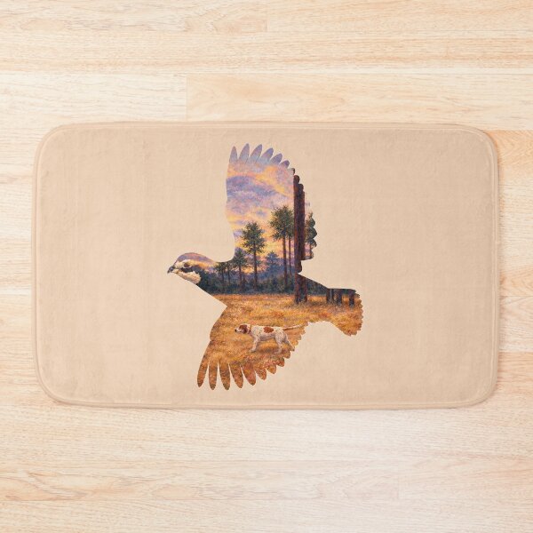 Item preview,  bird dog painting in quail silhouette designed and sold by Seyahshop.