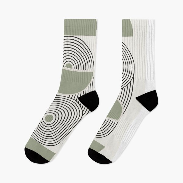Item preview, Sage Green Geometric Art designed and sold by Studio pod Burom.