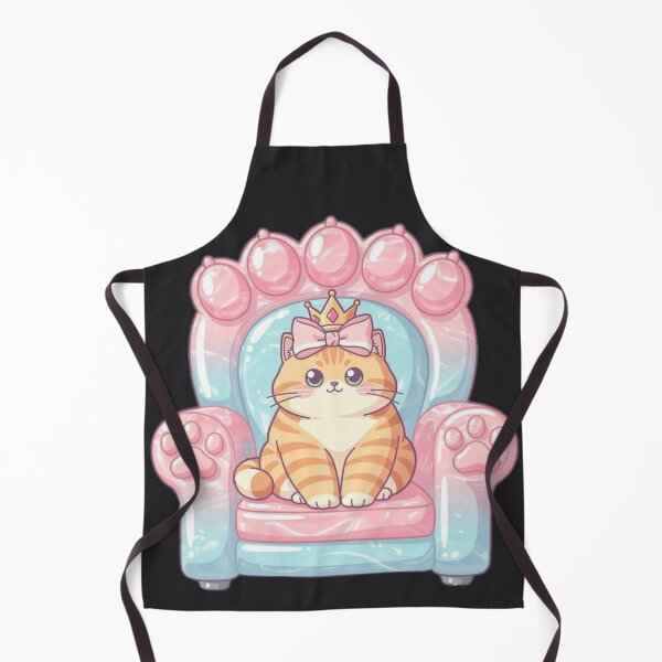 Item preview, Royal Kitten on Paw Throne designed and sold by Moody Vibes Studio.