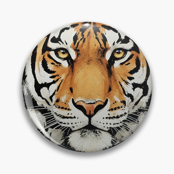 Item preview, Vibrant Green Tiger Head Wild Cat Design designed and sold by d247.