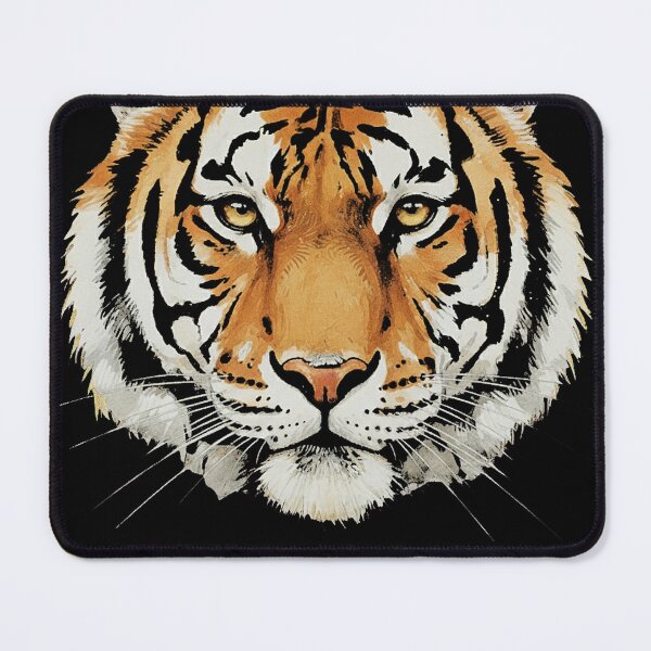 Item preview, Vibrant Green Tiger Head Wild Cat Design designed and sold by d247.