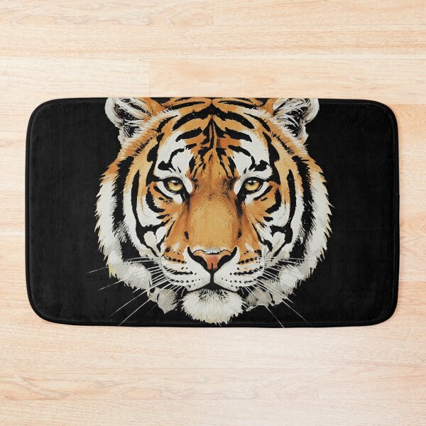 Item preview, Vibrant Green Tiger Head Wild Cat Design designed and sold by d247.