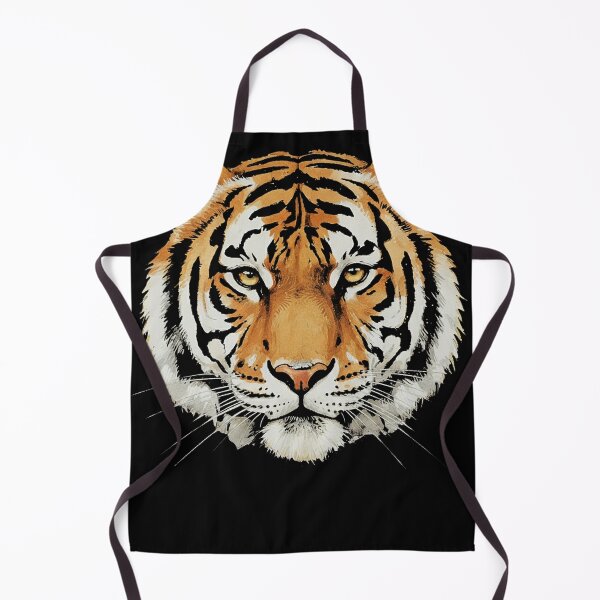 Item preview, Vibrant Green Tiger Head Wild Cat Design designed and sold by d247.