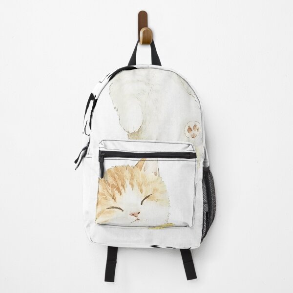 Item preview, Cute Sleeping Cat Illustration - Cozy Kawaii Kitten Art designed and sold by XODAD.
