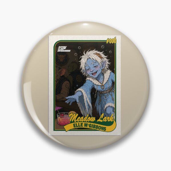 Item preview, Trading Card #006: Meadow Lark - Elle McGibbons | Dungeon Crawler Carl Fan Design designed and sold by SupportClassSavage.