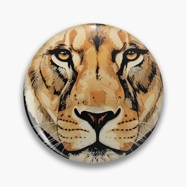 Item preview, Majestic Lioness Portrait Big Cat Wildlife designed and sold by d247.