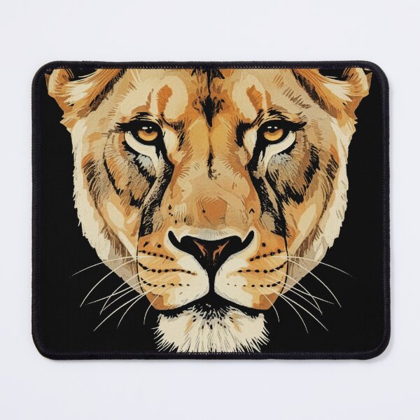 Item preview, Majestic Lioness Portrait Big Cat Wildlife designed and sold by d247.