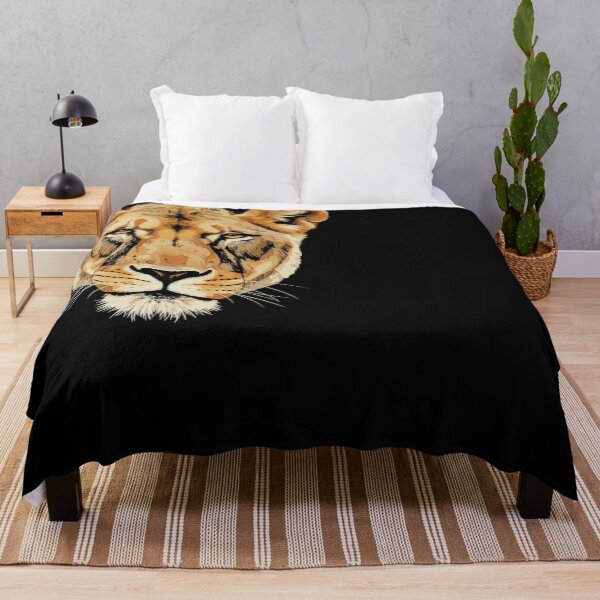 Item preview, Majestic Lioness Portrait Big Cat Wildlife designed and sold by d247.