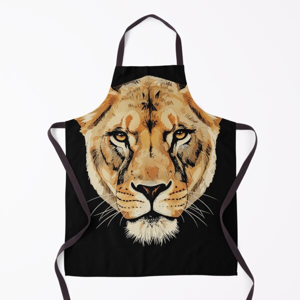 Item preview, Majestic Lioness Portrait Big Cat Wildlife designed and sold by d247.