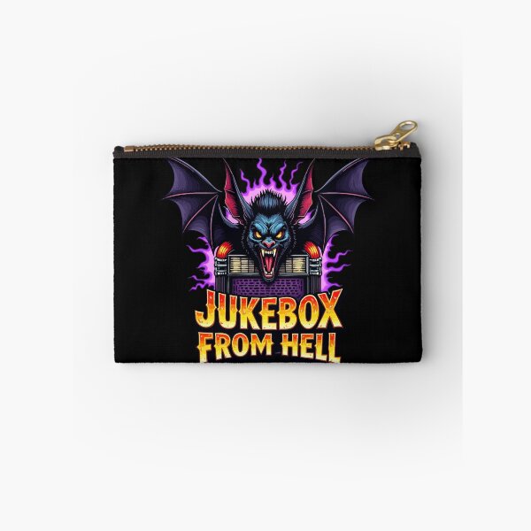 Item preview, Jukebox From Hell - Vintage Psychobilly Horror Bat Art designed and sold by Hans-Design.