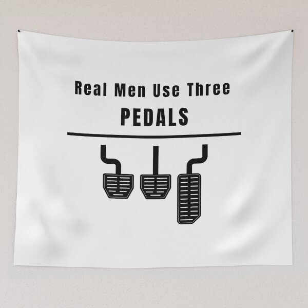 Item preview, Real men use three pedals designed and sold by TomiDoGFX.